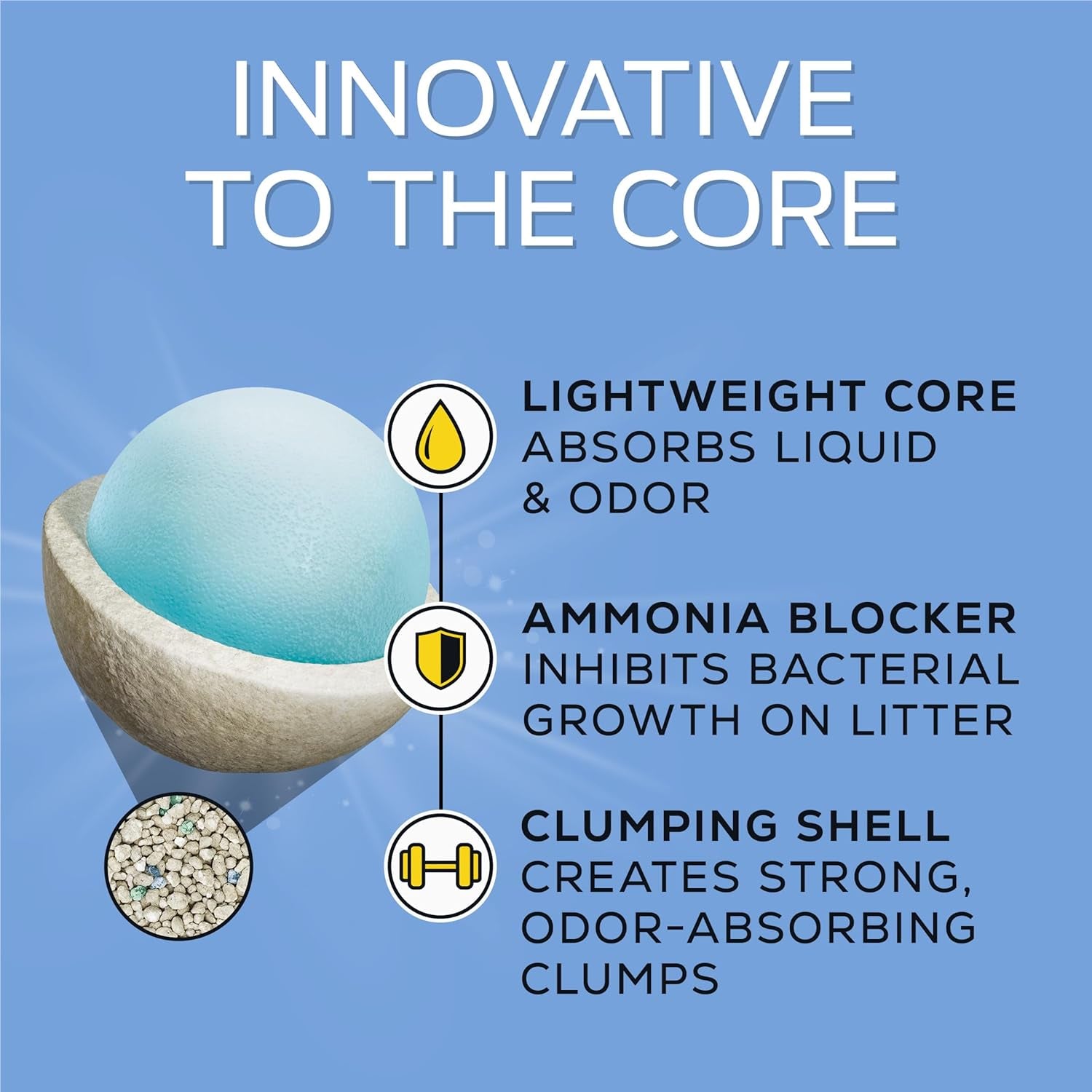 Purina  Lightweight 4-In-1 Strength Multi-Cat, Odor Control, Clumping, 99.9 Percent Dust Free Cat Litter - 17 Lb. Box